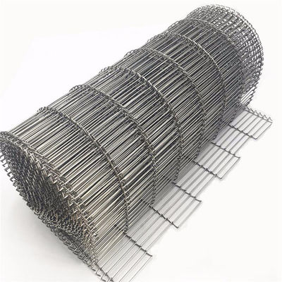Harga yang bagus Wire Mesh 3mm Ladder Conveyor Belt Untuk Industri Makanan on line
