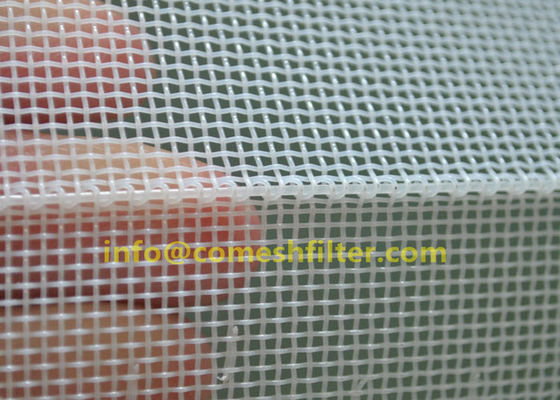 Harga yang bagus Lubang Persegi 0.4mm Polyester Mesh Belt Untuk Pengeringan Penambangan on line