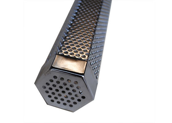 Harga yang bagus Ss304 12 Inches Pellet Cold Smoker Dengan 4 Tusuk Sate on line