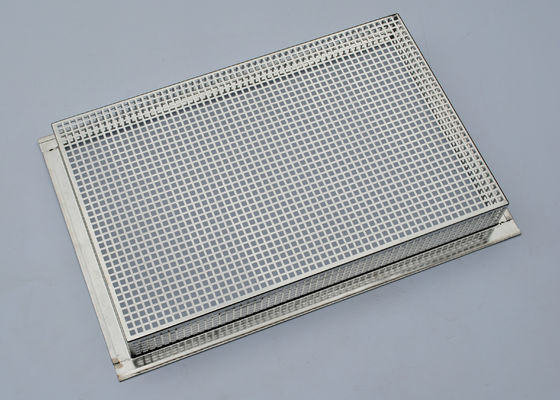 Harga yang bagus Industri Makanan FDA Ss201 3cm Wire Mesh Tray on line