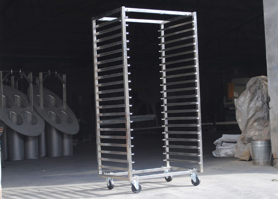 Harga yang bagus Troli Rak Stainless Steel Food Grade Fda yang Disesuaikan on line