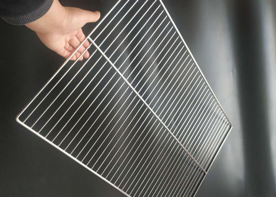 Harga yang bagus SGS Melewati Baki Memasak Wire Mesh 60x40cm Untuk Oven on line