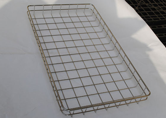 Harga yang bagus Ukuran Disesuaikan 304 Stainless Steel Wire Mesh Tray Untuk Pengeringan Baloney on line