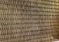 Lembar Jaring Logam Dekoratif Warna Emas Untuk Dekorasi Dinding Eksterior