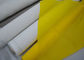 Putih / Kuning 100% Monofilamen Poliester Mesh Untuk Pencetakan Tekstil 120T - 34