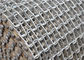 Permukaan Datar Stainless Steel Logam Wire Mesh Chain Link Conveyor Belt Dengan Seimbang