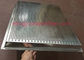 Kustom Stainless Steel Mesh Tray Meninju Lubang Nampan Kue Standar FDA