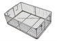 316 316L Polishing Metal Wire Basket Untuk Penyimpanan / Cuci / Pengeringan