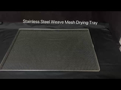 Tray pengeringan kawat stainless steel mesh