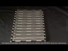 Rintisan pengangkut pelat berlubang baja tahan karat 304 316