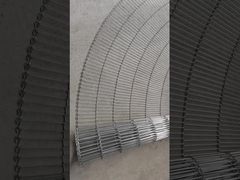 sabuk konveyor enrober coklat wire mesh tangga stainless steel