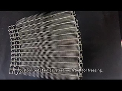 Food Grade 304 Stainless Steel Chain Link Spiral Wire Mesh Conveyor Belt