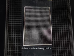 Disesuaikan stainless steel Wire Mesh Tray