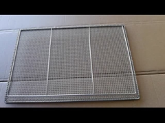Tray panggang pengeringan dengan kawat mesh stainless steel