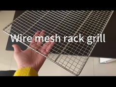 grill BBQ untuk makanan dari stainless steel wire mesh