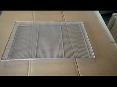 Ukuran Custom stainless steel Weave Wire Mesh Pengeringan Tray