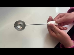 custom logo stainless steel infuser bola teh