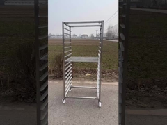Trolley oven stainless steel