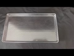 Tray mesh berlubang dari stainless steel untuk pengeringan dehidrasi