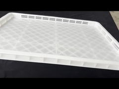 Tray plastik yang dapat ditumpuk untuk pengeringan makanan