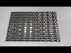 Wire Partition Dekorasi Panel Wire Mesh Crimped Wire Mesh untuk Dekorasi