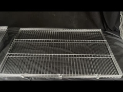 Disesuaikan stainless steel kawat pengeringan rak grill