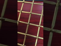 Kawat Anyaman Tembaga dan Baja Tahan Karat Kustom Kelas Atas dan Kawat Logam Digunakan untuk Kabinet Rumah