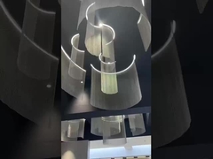 Ringan las stainless steel dekoratif Mesn layar