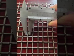 Metal stainless steel dekoratif arsitektur panel kawat mesh fasad dinding interior