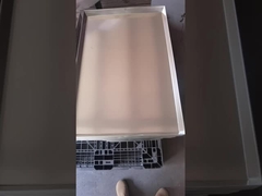 ukuran khusus yang dapat ditumpuk panci panci stainless steel untuk pembuatan roti industri makanan pendingin