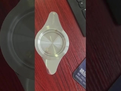 Customized Gold Stainless Steel 304 Loose Leaf Tea Filter Strainer Metal Tea Filter Infuser yang dapat digunakan kembali