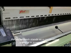 Monofilament Polyester Printing Mesh halus dengan kekuatan tinggi dan ketegangan