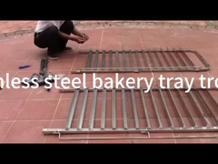 Makanan Minuman Raksasa Baja Raksasa Trolley Dessert Bakery Cooling Tray