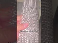 Senyawa Jaring Kawat Baja Tahan Karat Sabuk Konveyor Tenunan Seimbang Sabuk Konveyor Tenunan Tali