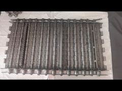 Besi Karbon Profesional Rantai Pelat Tautan Chip Engsel Ban Berjalan