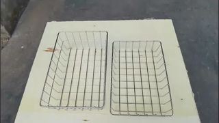 Keranjang Wire Mesh Stainless Steel Food Grade untuk Menyimpan Roti