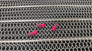 Sabuk konveyor wire mesh spiral baja tahan karat food grade 304