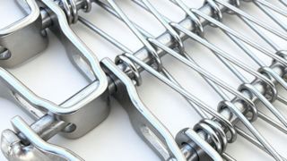 Mesin Spiral Stainless Steel Mesh Roti Pendingin Terowongan Lingkaran Pendingin Conveyor Belt