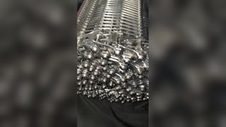 Mesin Spiral Stainless Steel Logam Fleksibel Mesh Roti Pendingin Terowongan lingkaran pendingin ban berjalan