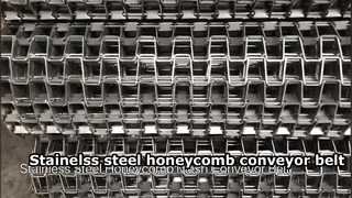 Sabuk Konveyor Wire Mesh Tembok Besar Stainless Steel
