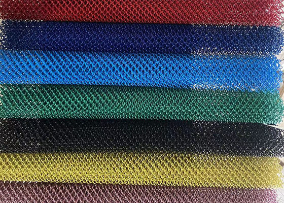 Lukisan Wire Mesh Dekoratif, Tirai Kain Mesh Logam Untuk Layar Bar