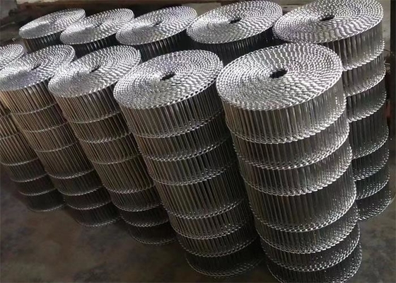 Harga yang bagus Flat Flex Ladder Wire Mesh Conveyor Belt Untuk Pengolahan Makanan on line