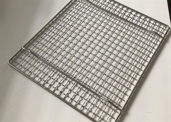 Stainless Steel 304 Berkemah Barbekyu Bbq Grill Grates  Coating