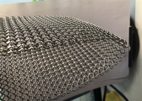 Harga yang bagus Anti Pemotongan 304SS 316SS Bukti Korosi Ringmesh Chainmail Fleksibel on line