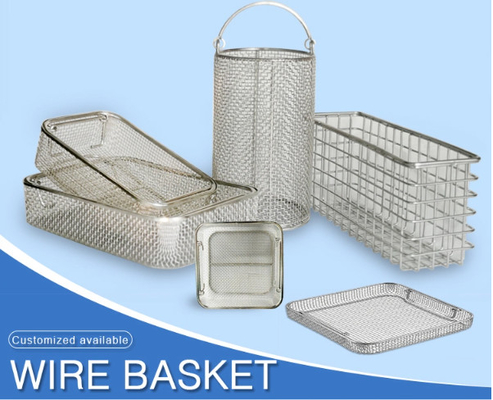 Harga yang bagus Keranjang Kawat Logam Stainless Steel Non Karat Untuk Filter perlindungan lingkungan on line