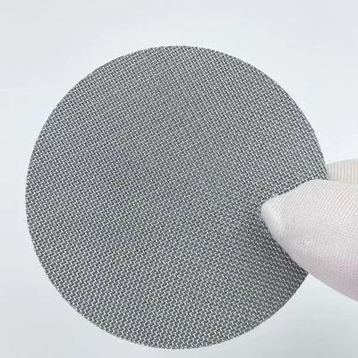 10 20 30um 40 1 Micron 316 Stainless Steel Sintered Filter Mesh Plat Berlubang