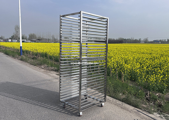 Peralatan Dapur Cooling Bakery Oven Trolley SUS 304