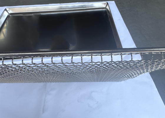 Harga yang bagus Baki Kue Dalam Kustom Abu-abu Muda Logam Stainless Steel 304 on line