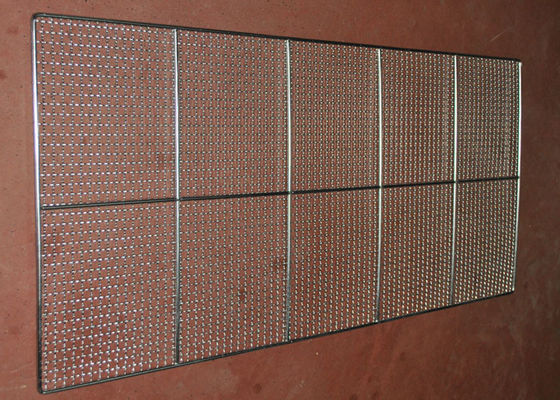 Food Grade Wire Mesh Tray, Wire Basket Cable Tray Untuk Pemrosesan Makanan Oven