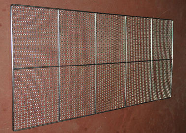 Harga yang bagus Food Grade Wire Mesh Tray, Wire Basket Cable Tray Untuk Pemrosesan Makanan Oven on line